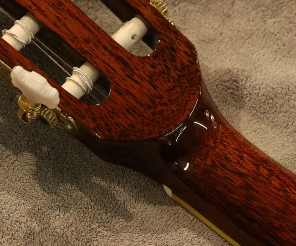 restauração braço violão